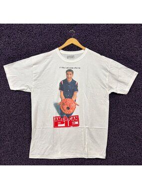 American Pie Jim Holding pie Movie promo Tshirt size Large